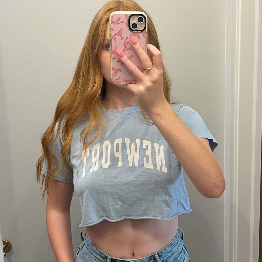COPY brandy melville john galt newport crop nwot